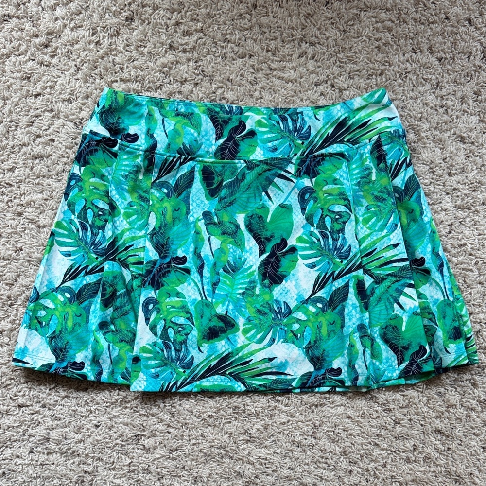 Tommy Bahama Azure Lagoon Golf Skort, L - Picture 3 of 7